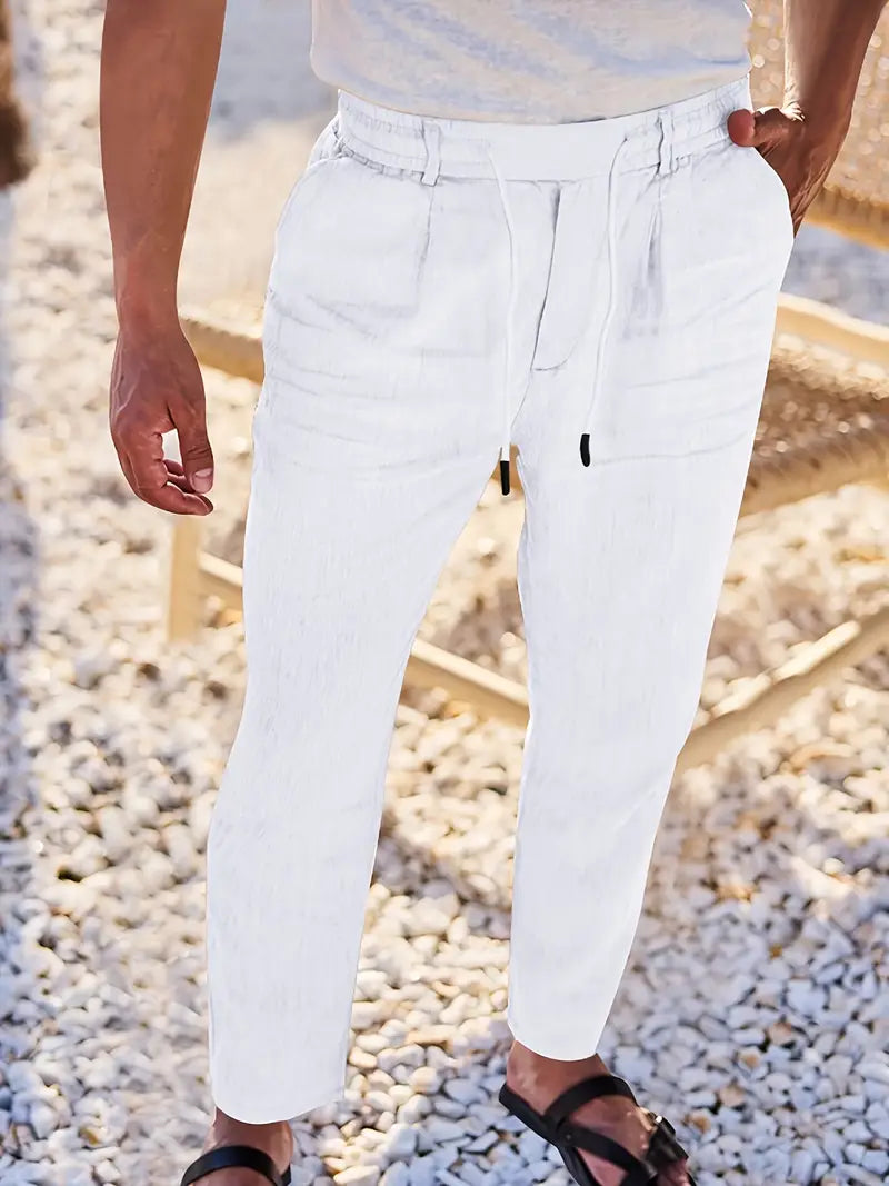 Relaxed Linen Summer Pants
