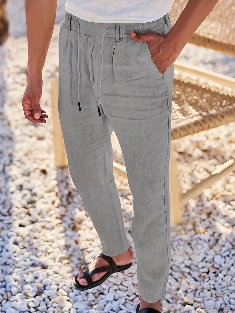 Relaxed Linen Summer Pants