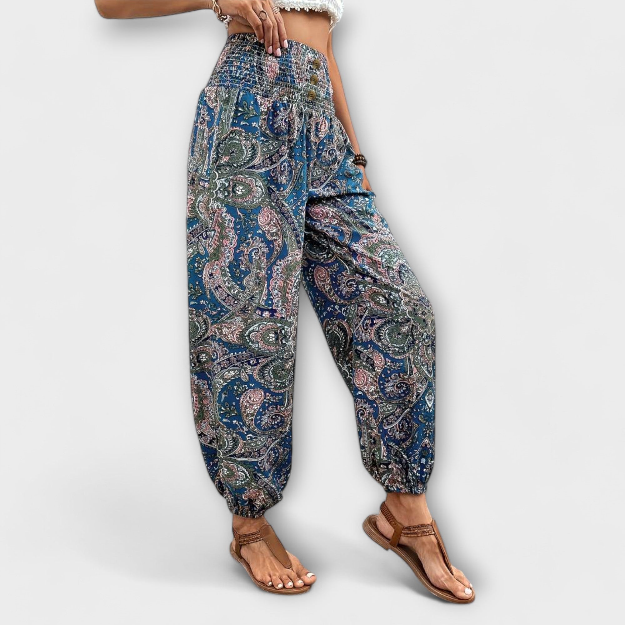 Boho Tribal Print Pants