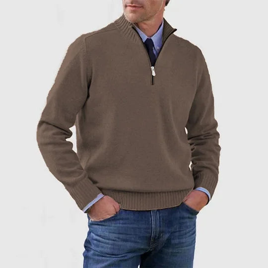 Timeless Zip-Up Knit