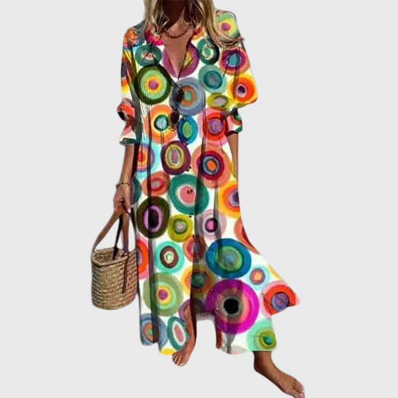 Elegant Bohemian Maxi Dress