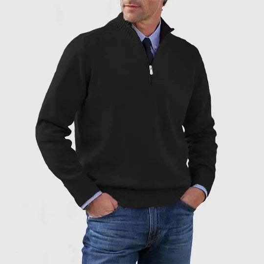Timeless Zip-Up Knit