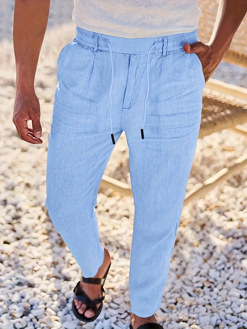Relaxed Linen Summer Pants