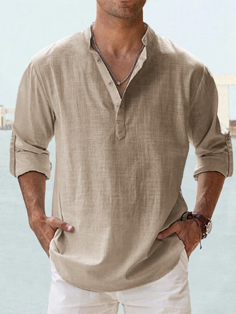 Classic Pure Linen Shirt