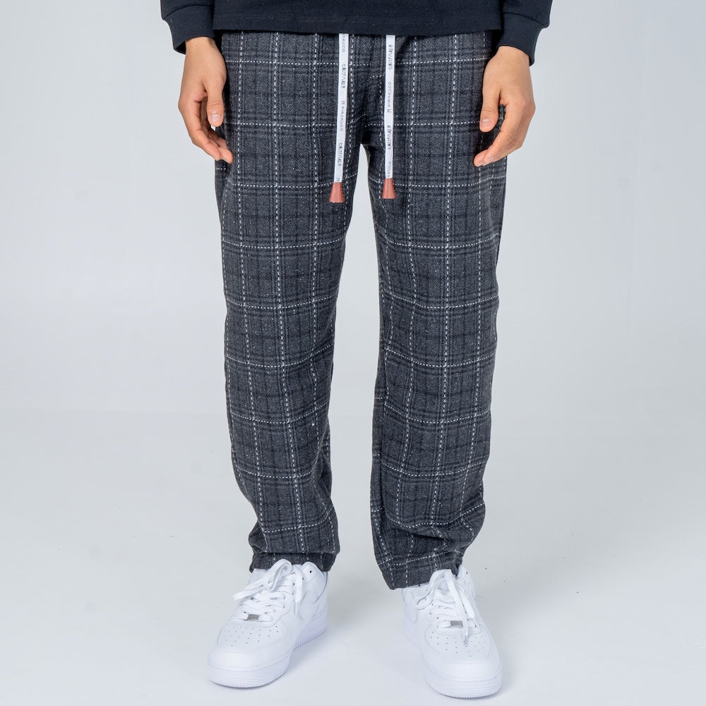 Relaxed Plaid Street Pants