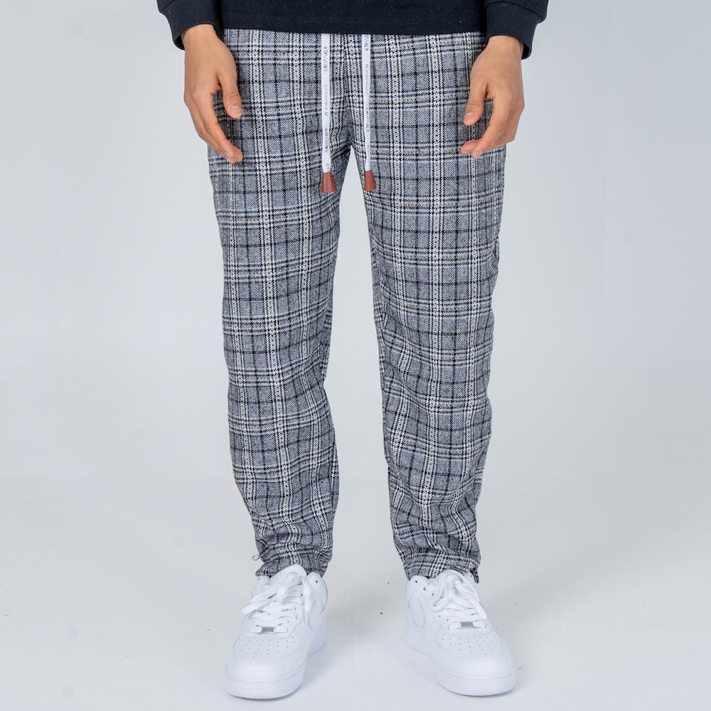 Relaxed Plaid Street Pants