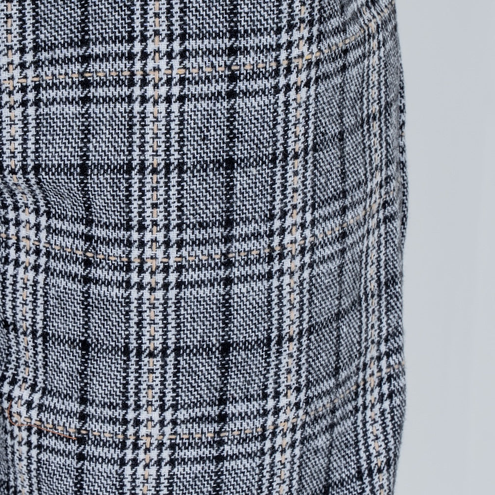 Relaxed Plaid Street Pants