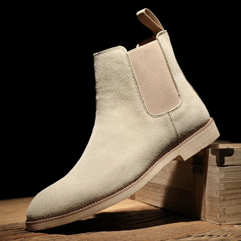 Modern Suede Ankle Boots